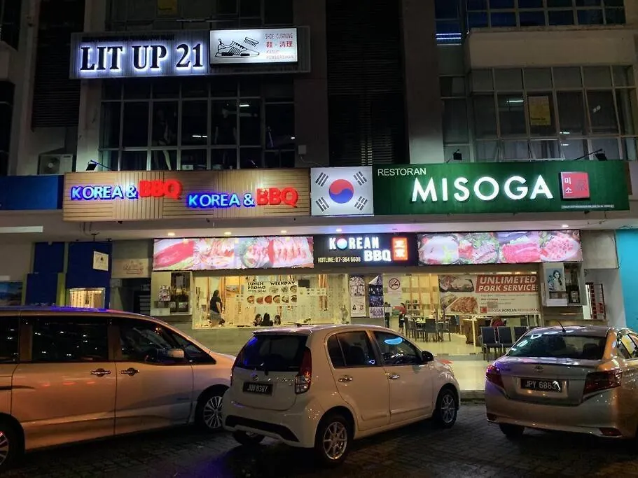 Apartmán Baojuwu819 1 Bedroom Studio Johor Bahru Malajsie